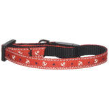 Mirage Pet Products Anchors Nylon Ribbon Collar, Red-Dog-Mirage Pet Products-Cat-PetPhenom