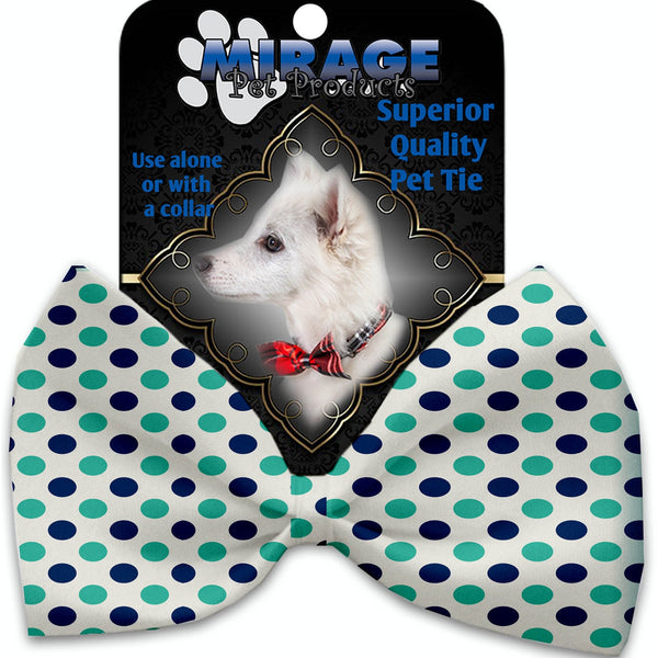 Mirage Pet Products Aquatic Dots Pet Bow Tie