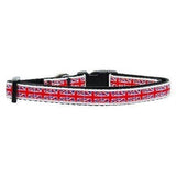 Mirage Pet Products Tiled Union Jack UK Flag Nylon Ribbon Collar, Small-Dog-Mirage Pet Products-PetPhenom