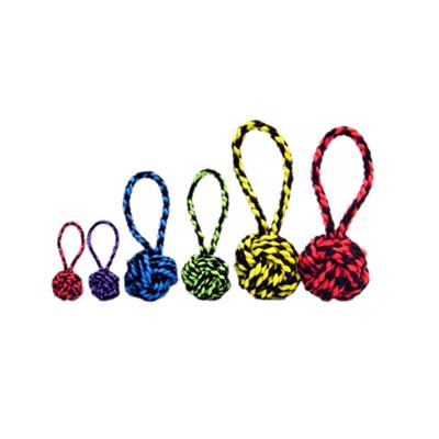 MultiPet 3.5" Nuts for Knots™ with Tug (assorted colors) by Multipet-Dog-Multipet-PetPhenom