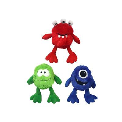 MultiPet 9" Plush Monster with Large Squeaker (assorted colors) by Multipet-Dog-Multipet-PetPhenom