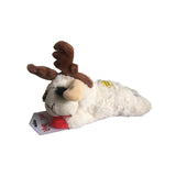 Multipet Lamb Chop with Reindeer Antlers, 10 Inch-Dog-Multipet-PetPhenom