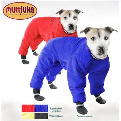 Muttluks Reversible Snowsuit - Size 16 - Yellow / Black-Dog-Muttluks-PetPhenom