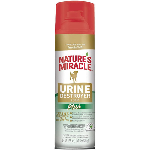 Nature's Miracle Enzymatic Urine Destroyer Foam, 17.5 oz-Dog-Natures Miracle-PetPhenom