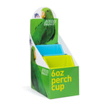 Prevue Birdie Basics 6 oz Perch Cup for Birds, 12 count-Bird-Prevue-PetPhenom