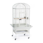 Prevue Pet Products Medium Dome Top Cage - Chalk White-Bird-Prevue Pet Products-PetPhenom