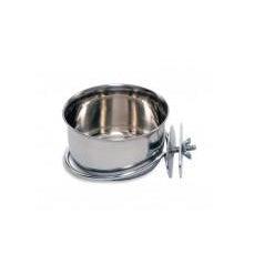 Prevue Pet Products Stainless Steel Coop Cup with Bolt-on 10oz-Small Pet-Prevue-PetPhenom