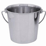 QT Dog Stainless Steel Round Bucket -2 QT-Dog-QT Dog-PetPhenom