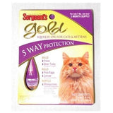 Sergeants Gold Flea and Tick Squeeze-On for Cats Over 6 lbs, 3 count-Cat-Sergeants-PetPhenom