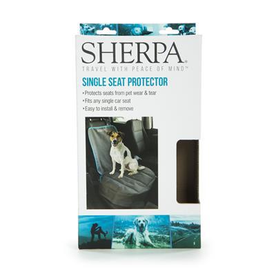 Sherpa Pet Trading Co. Sherpa® Single Car Seat Cover, Gray-Dog-Sherpa Pet Trading Co.-PetPhenom