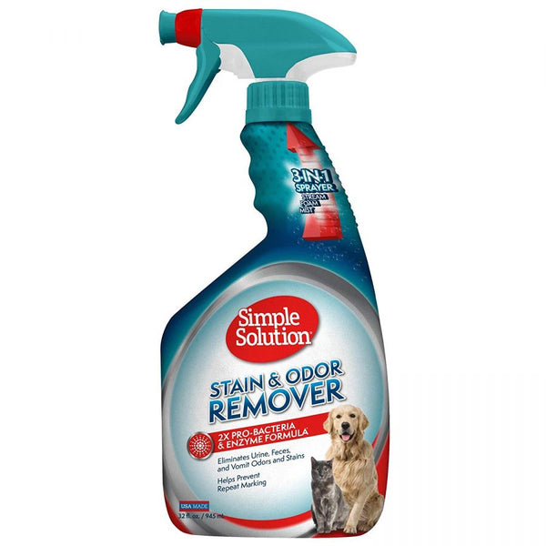Simple Solution Stain & Odor Remover, 32 oz Spray Bottle-Dog-Simple Solution-PetPhenom