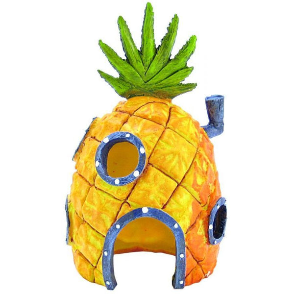 Spongebob Pineapple Home Aquarium Ornament, 6.5" Tall-Fish-SpongeBob-PetPhenom