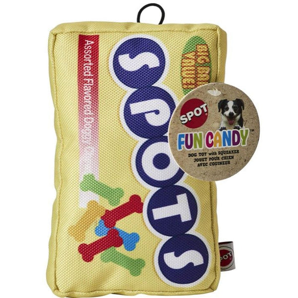 Spot Fun Candy Spot s Plush Dog Toy, 1 count-Dog-Spot-PetPhenom
