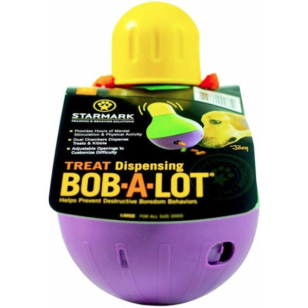 Starmark Bob-A-Lot Treat Dispensing Toy Large, 1 count-Dog-Starmark-PetPhenom
