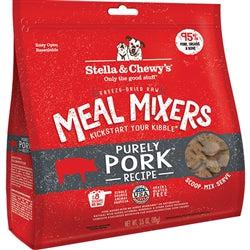 Stella & Chewy's Meal Mixers Purely Pork Freeze-Dried Raw Dog Food Topper, 3.5oz-Dog-Stella & Chewy's-PetPhenom