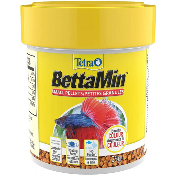 Tetra BettaMin Small Floating Pellets, 1.02 oz-Fish-Tetra-PetPhenom