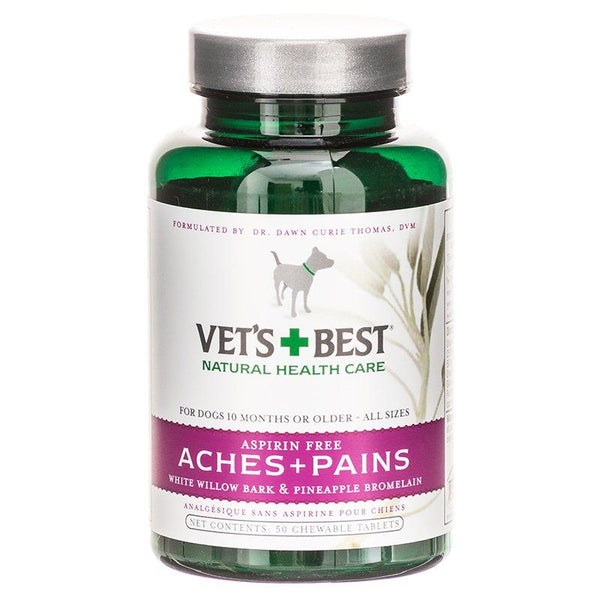 Vets Best Aches & Pains Relief for Dogs, 50 Tablets-Dog-Vet's Best-PetPhenom