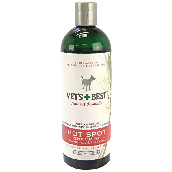 Vets Best Hot Spot Itch Relief Shampoo for Dogs, 16 oz-Dog-Vet's Best-PetPhenom