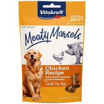 Vitakraft Meaty Morsels Mini Chicken Recipe with Pork Sausage Dog Treat, 4.2 oz-Dog-Vitakraft-PetPhenom