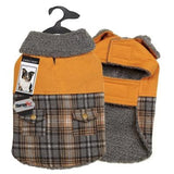 Zack & Zoey ThermaPet Plaid Duck Coat -Small/Medium-Dog-Zack & Zoey-PetPhenom