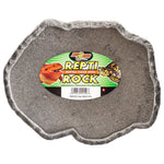 Zoo Med Repti Rock - Reptile Food Dish, Large (9.75" Long x 8.5" Wide)-Small Pet-Zoo Med-PetPhenom