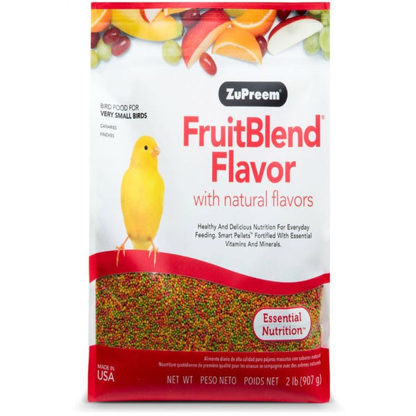 ZuPreem FruitBlend Flavor Bird Food for Very Small Birds, 2 lbs-Bird-ZuPreem-PetPhenom