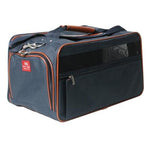 bark n bag® Navy/Saddle Classic Carrier -Large-Dog-bark n bag®-PetPhenom