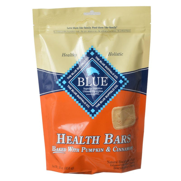 Blue Buffalo Health Bars Pumpkin and Cinnamon, 96 oz (6 x 16 oz)