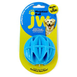 JW Pet Megalast Rubber Ball Toy Assorted Colors, Medium - 3 count