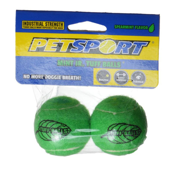 Petsport Mint Jr Tuff Balls Dog Toy, 12 count (6 x 2 ct)