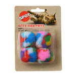 Spot Kitty Yarn Puff Balls Cat Toy, 48 count (12 x 4 ct)