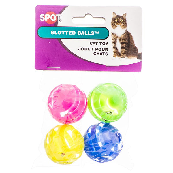 Spot Slotted Balls with Bells, 48 count (12 x 4 ct)