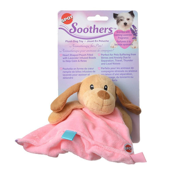 Spot Soothers Blanket Dog Toy, 3 count