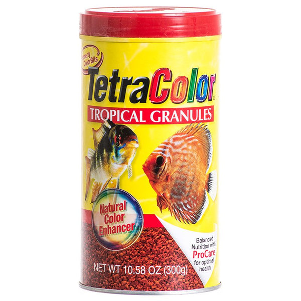 Tetra Color Tropical Granules Fish Food with Natural Color Enhancers, 31.74 oz (3 x 10.58 oz)