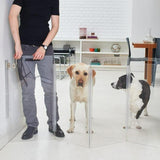Hiddin Wall Mount Kit for Clear Pet Gate Zig Zag | Options-Dog-Hiddin.co-Gold Latch-PetPhenom