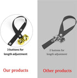 Dog Doorbells for Door Knob, Adjustable and Durable, for Short and Tall Dogs-Luckyiren - B07JNM8PYW-Black-PetPhenom