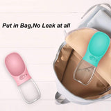 Dog Water Bottle, Leak Proof Portable Water Dispenser with Drinking Feeder for Pets, 12 or 19 ounce-Kalimdor Direct - B08R65TTC6-Blue-12oz-PetPhenom