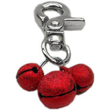 Mirage Pet Products Lobster Claw Bell Charm, Assorted Colors-Dog-Mirage Pet Products-Red-PetPhenom