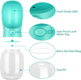 Dog Water Bottle, Leak Proof Portable Water Dispenser with Drinking Feeder for Pets, 12 or 19 ounce-Kalimdor Direct - B08R65TTC6-Blue-12oz-PetPhenom