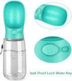 Dog Water Bottle, Leak Proof Portable Water Dispenser with Drinking Feeder for Pets, 12 or 19 ounce-Kalimdor Direct - B08R65TTC6-Blue-12oz-PetPhenom