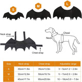 Cat or Dog Halloween Bat Wing Costume-PEDOMUS - B07GGR2FZK-S-PetPhenom