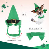 Costumes for Cats and Small Dogs - Choice of Birthday Hat, Christmas, Leprechaun, Lion Mane, Sailor, Santa, or Wizard Hat-NAMSAN Store - B07GZPBF19-Birthday Hat-PetPhenom