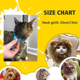 Costumes for Cats and Small Dogs - Choice of Birthday Hat, Christmas, Leprechaun, Lion Mane, Sailor, Santa, or Wizard Hat-NAMSAN Store - B07GZPBF19-Birthday Hat-PetPhenom