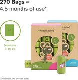Earth Rated Dog Poop Bags, Guaranteed Leak Proof and Extra Thick Waste Bag Refill Rolls For Dogs, 270 Count-Earth Rated - B00LAI9OM6-Lavender-scented-PetPhenom