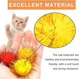 Cat Mylar Crinkle Play Toy Balls for Indoor Cats, 10 or 100 piece-JSN US Distribution - B091YYWGQB-10pc-PetPhenom