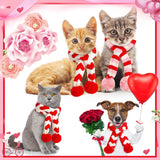 Dog or Cat Scarf, 3 Styles, 3 Pieces-Daosenwang - B09N1GDDGR-PetPhenom