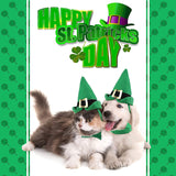 Costumes for Cats and Small Dogs - Choice of Birthday Hat, Christmas, Leprechaun, Lion Mane, Sailor, Santa, or Wizard Hat-NAMSAN Store - B07GZPBF19-Birthday Hat-PetPhenom