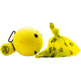 Potty Mouth Portable Hygienic Pooper Scooper Large Yellow 4.3" x 4.3" x 4.3"-Dog-Potty Mouth-PetPhenom