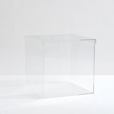 Hiddin Clear Storage Box with Separate Top | Options-Dog-Hiddin.co-12" Square-PetPhenom