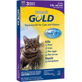 Sergeants Gold Flea and Tick Squeeze-On for Cats Over 6 lbs, 3 count-Cat-Sergeants-PetPhenom